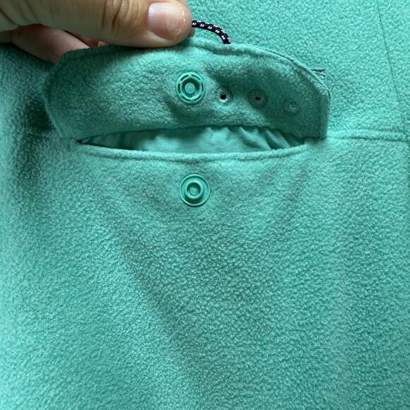 Columbia PFG Women's Turquoise Blur Fleece Pullover Sz Medium Sweatshirt - Picture 6 of 11
